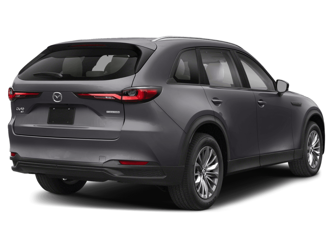 2024 Mazda CX-90 3.3 Turbo Preferred Plus - Rear 3/4, facing to the right