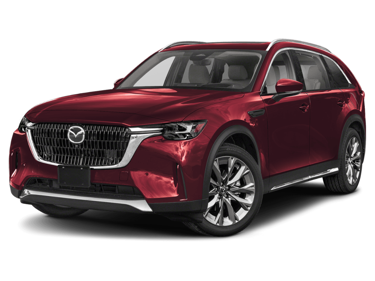 2024 Mazda CX-90 3.3 - Front 3/4, facing to the left