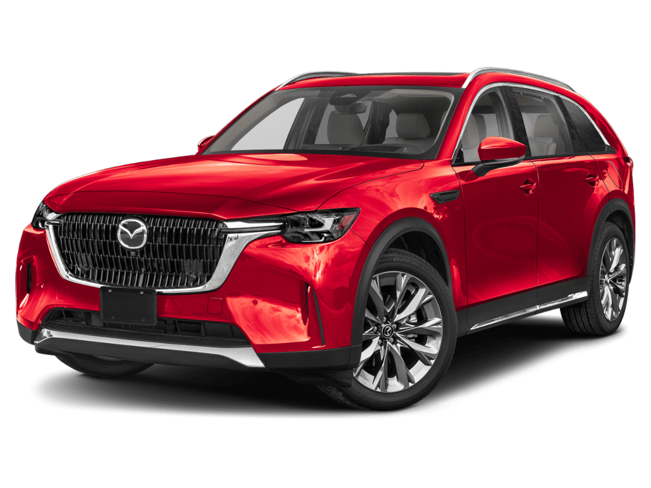 2024 Mazda CX-90 3.3 Turbo Premium Plus - Front 3/4, facing to the left