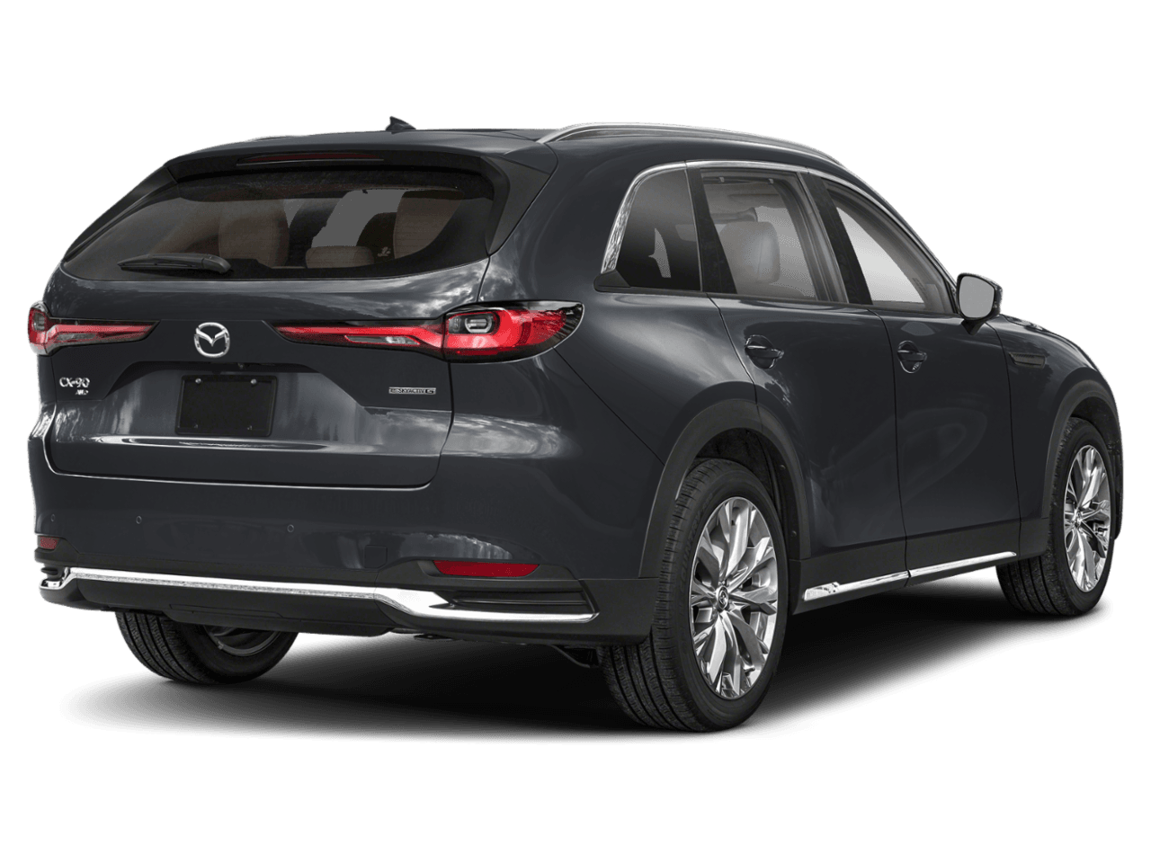 2024 Mazda CX-90 3.3 Turbo Premium Plus - Rear 3/4, facing to the right