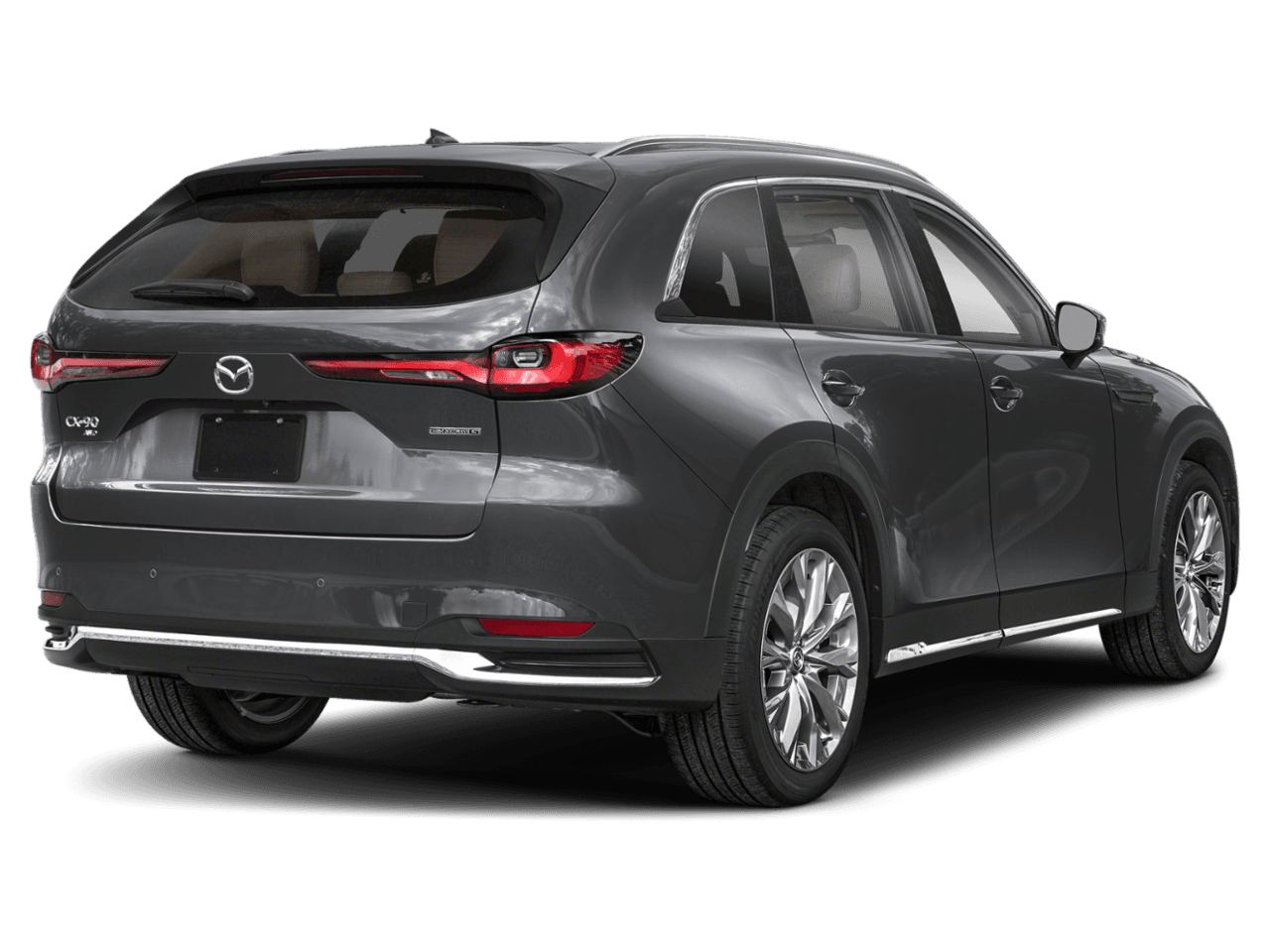 2024 Mazda CX-90 3.3 Turbo Premium Plus - Rear 3/4, facing to the right