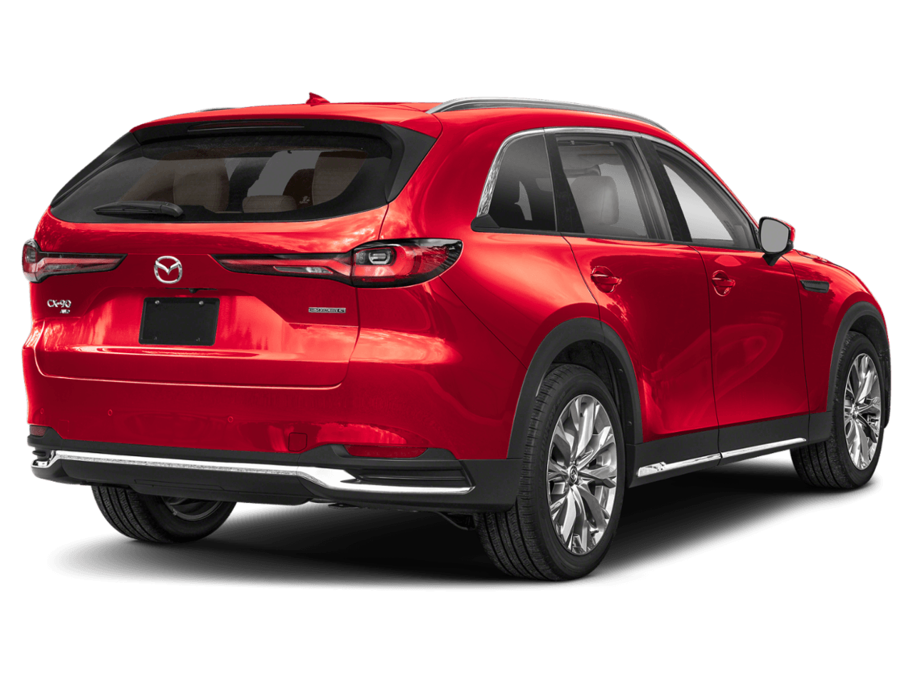 2024 Mazda CX-90 3.3 Turbo Premium Plus - Rear 3/4, facing to the right