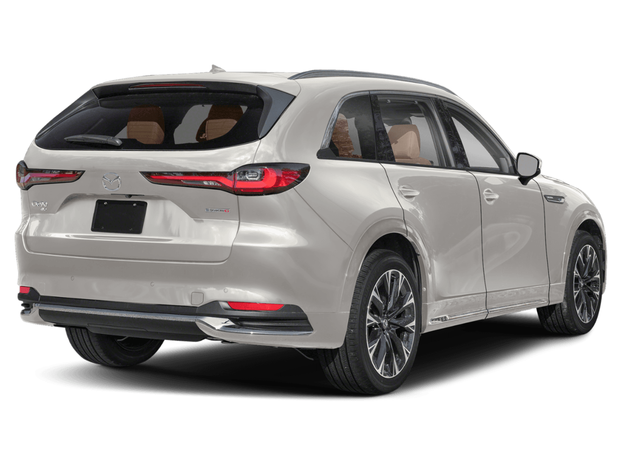2024 Mazda CX-90 3.3 Turbo S Premium Plus - Rear 3/4, facing to the right