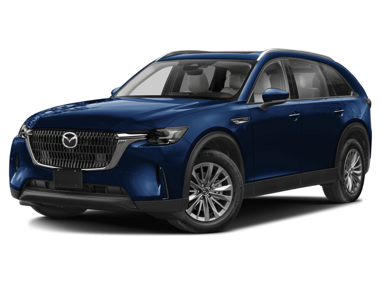2024 Mazda CX-90 PHEV Preferred - Front 3/4, facing to the left