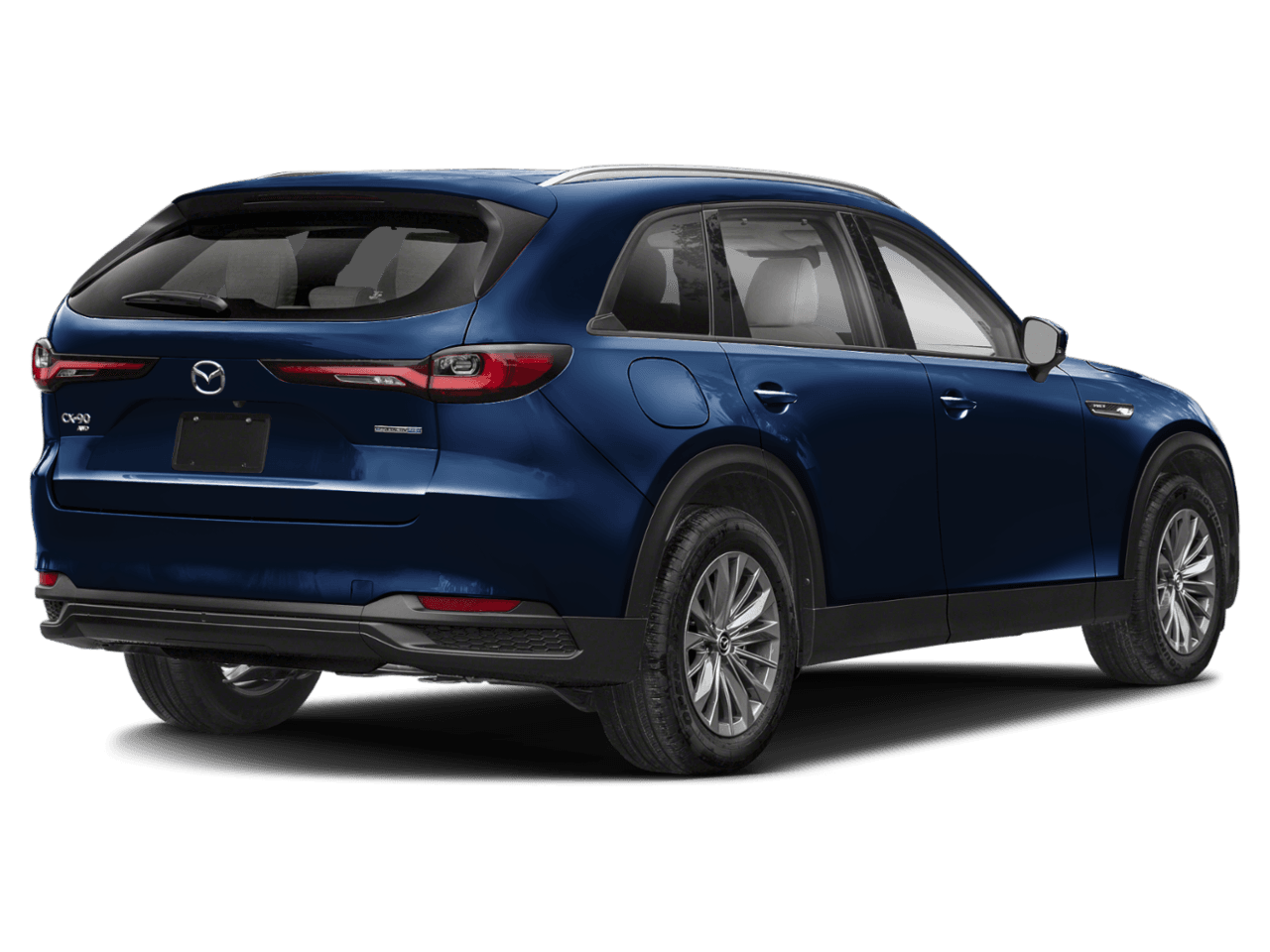 2024 Mazda CX-90 PHEV Preferred - Rear 3/4, facing to the right