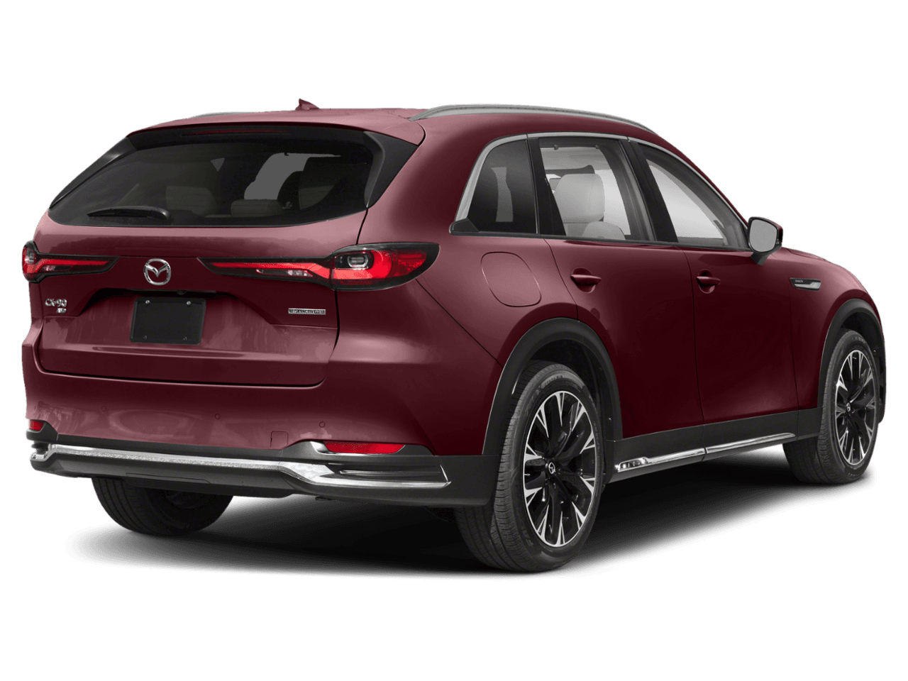 2024 Mazda CX-90 PHEV Premium - Rear 3/4, facing to the right