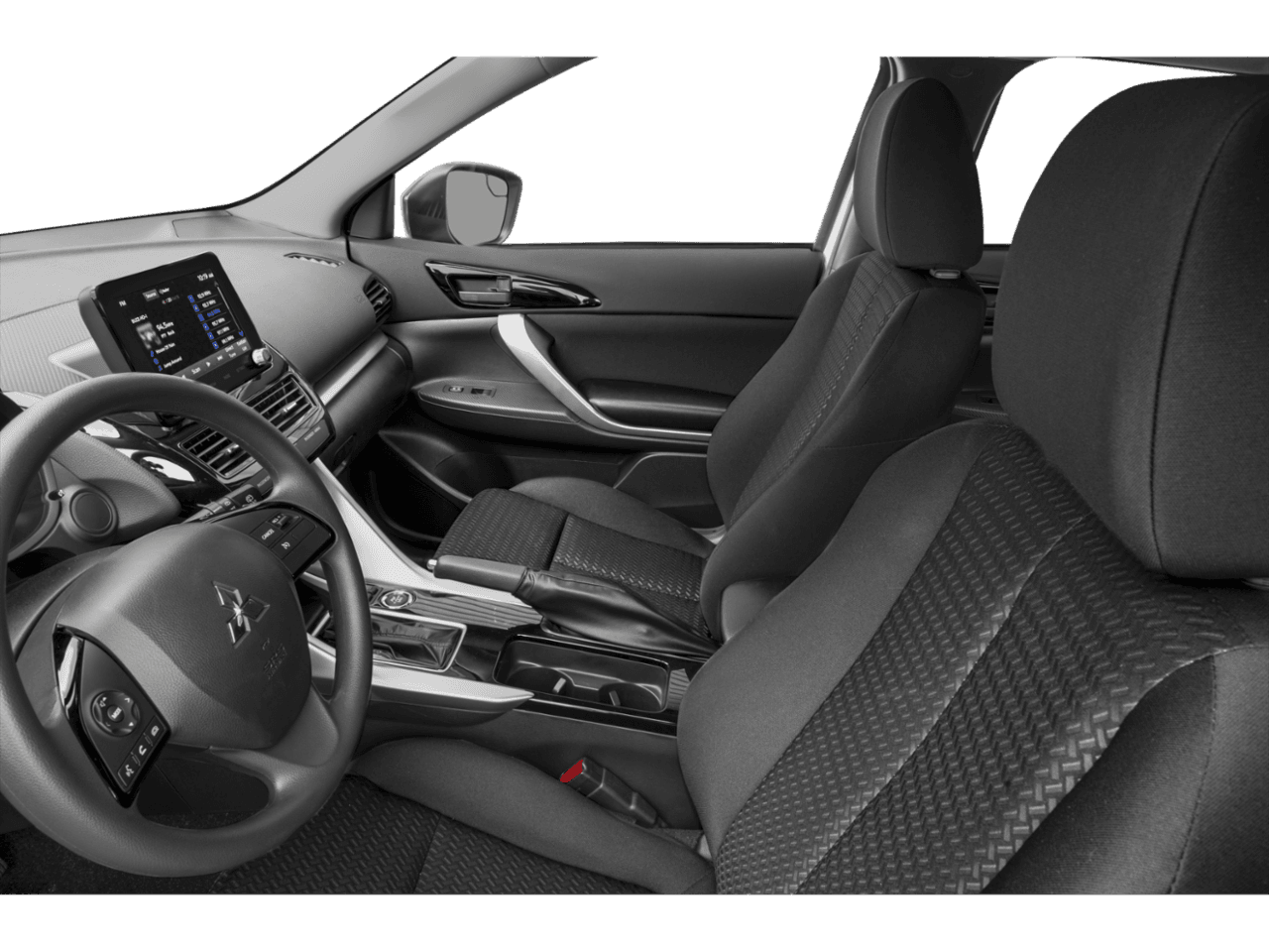 2023 Mitsubishi Eclipse Cross Ralliart - Interior Driver's Side with Door Open, Front Seat Feature