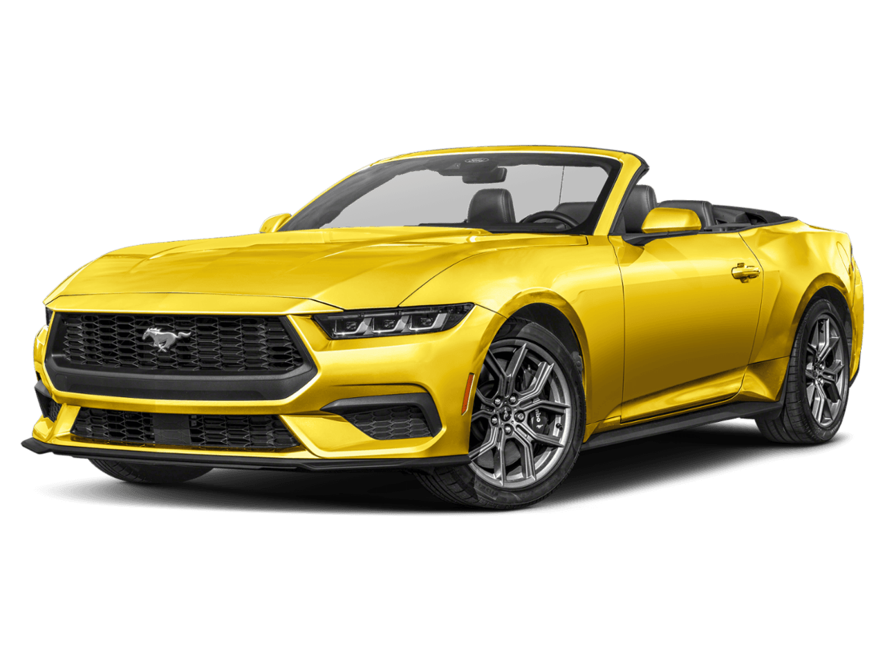 2024 Ford Mustang EcoBoost - Front 3/4, facing to the left