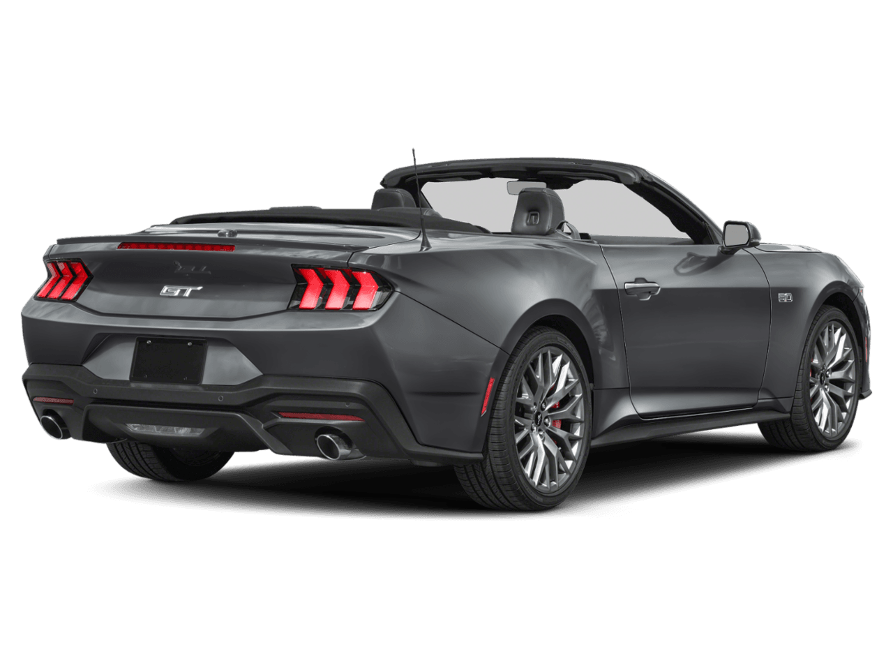 2024 Ford Mustang GT - Rear 3/4, facing to the right