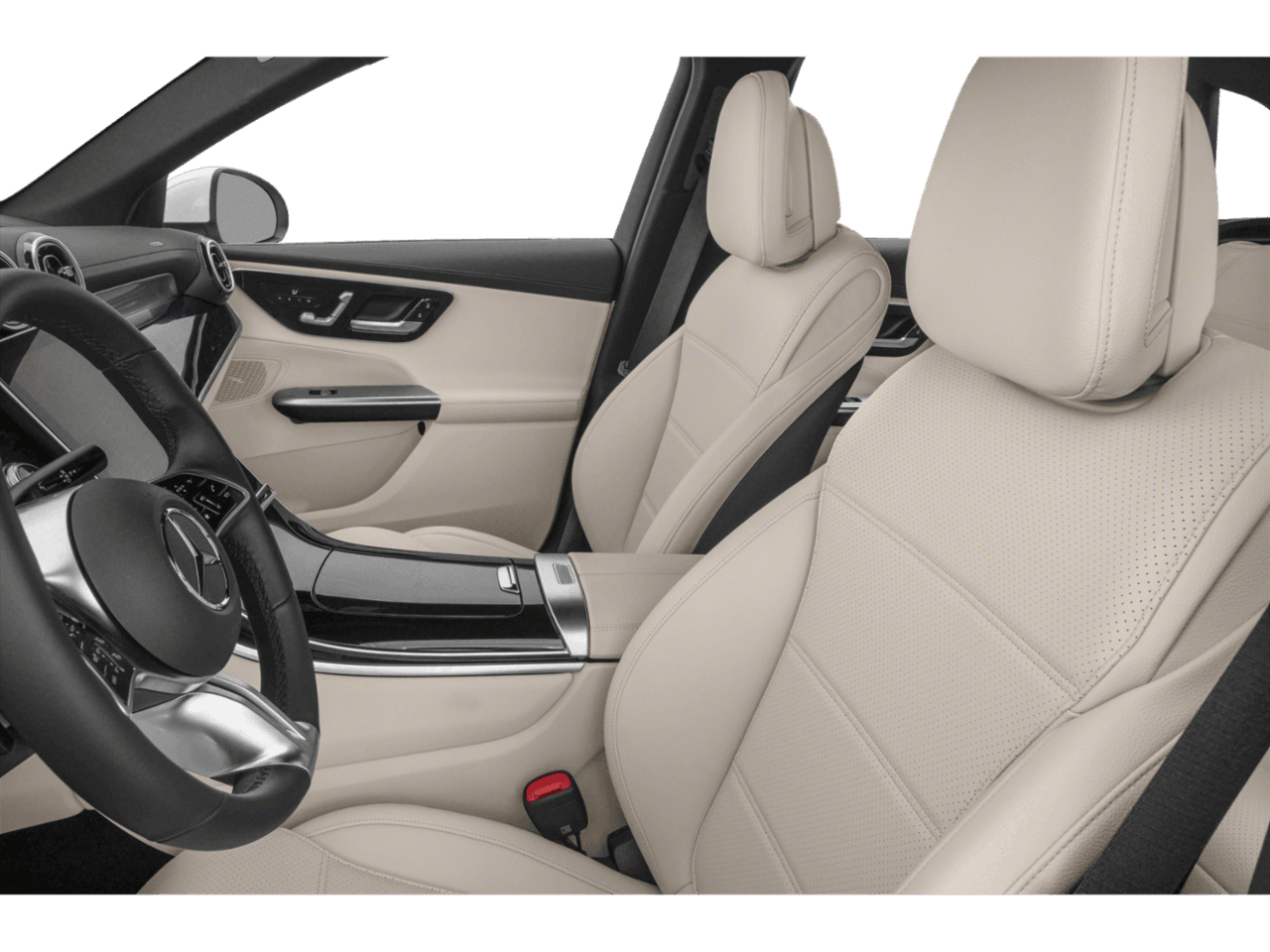 2023 Mercedes-Benz GLC GLC - Interior Driver's Side with Door Open, Front Seat Feature