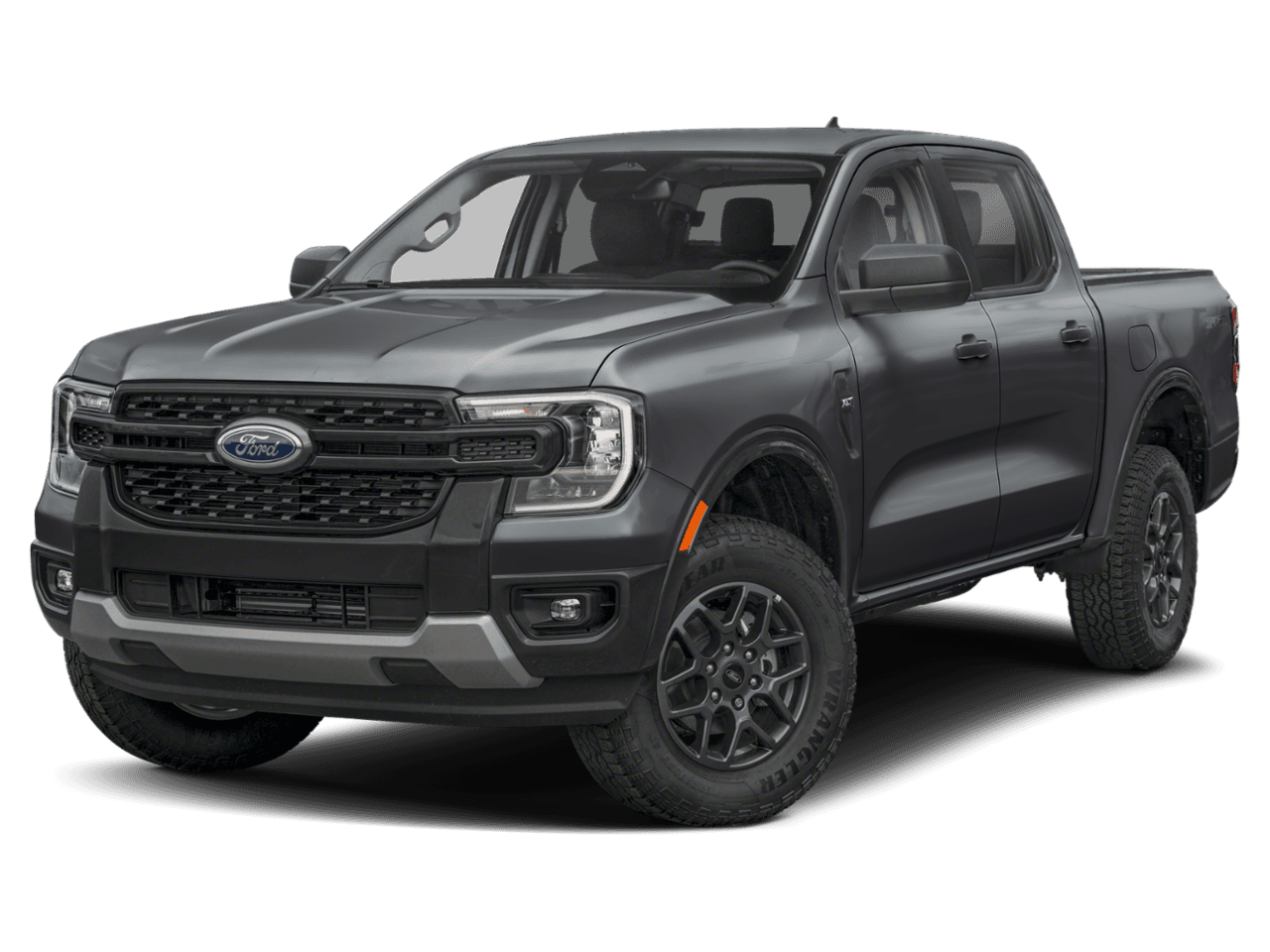 2024 Ford Ranger XLT - Front 3/4, facing to the left