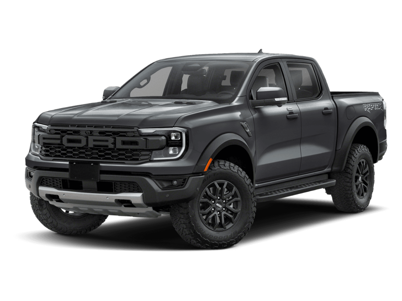 2024 Ford Ranger Raptor - Front 3/4, facing to the left