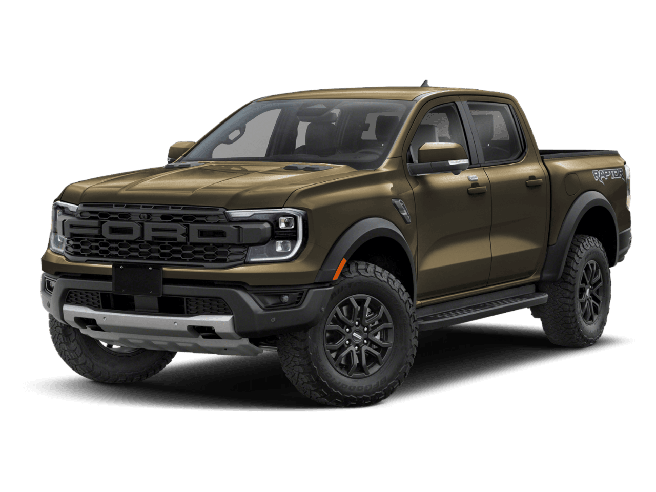 2024 Ford Ranger Raptor - Front 3/4, facing to the left