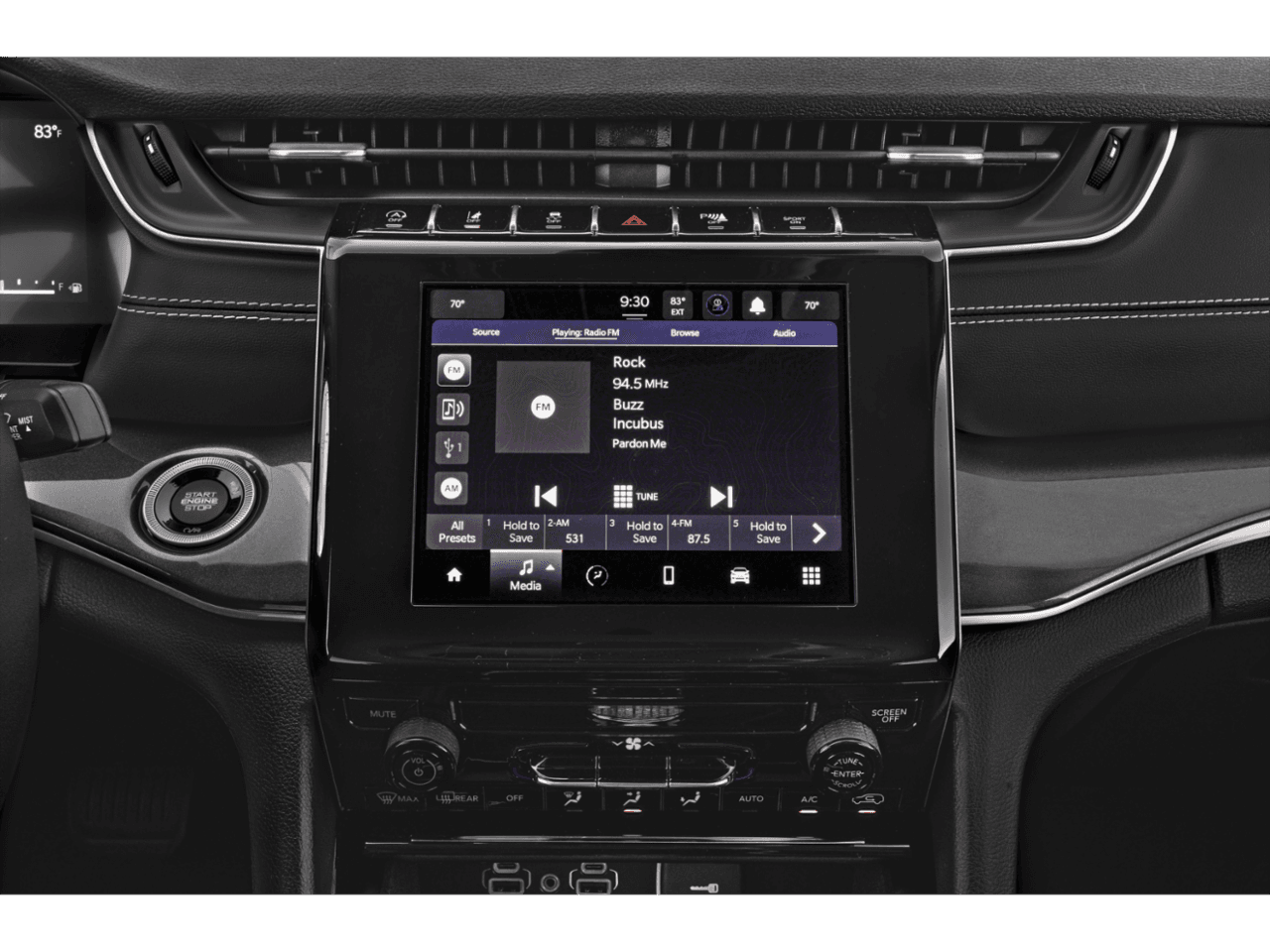 2023 Jeep Grand Cherokee L Laredo - Interior Stereo System