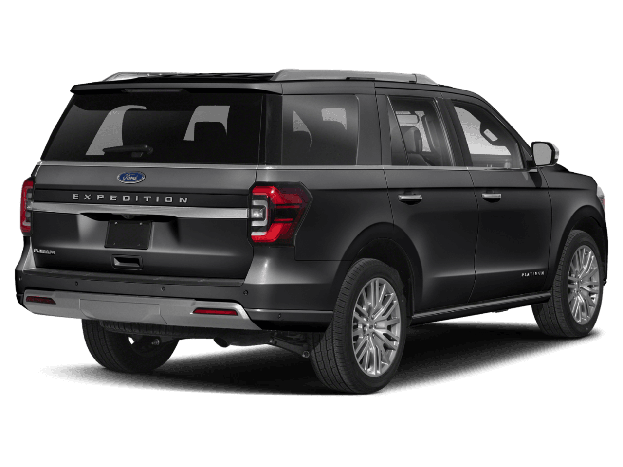 2024 Ford Expedition Platinum - Rear 3/4, facing to the right