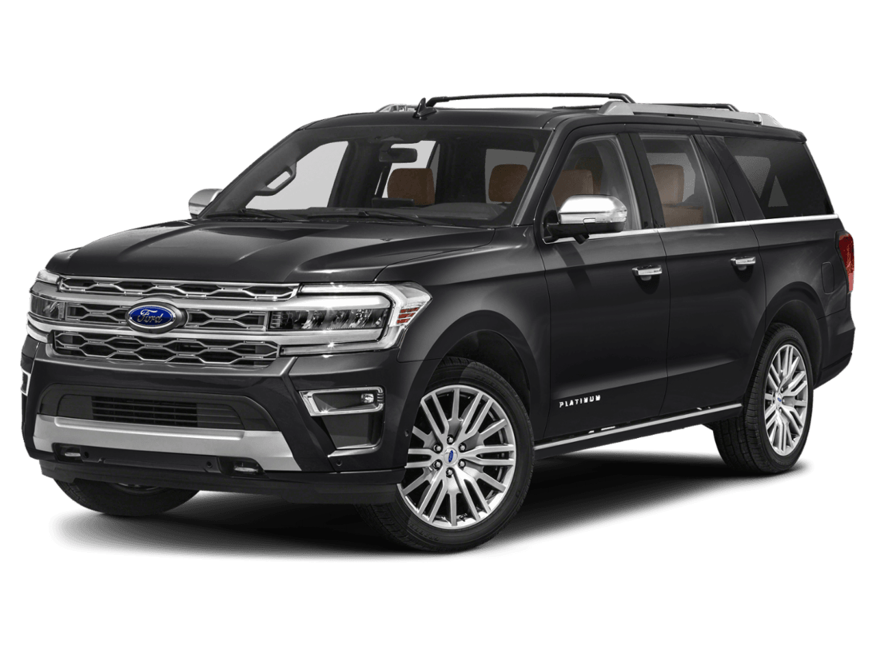 2024 Ford Expedition Max Platinum - Front 3/4, facing to the left