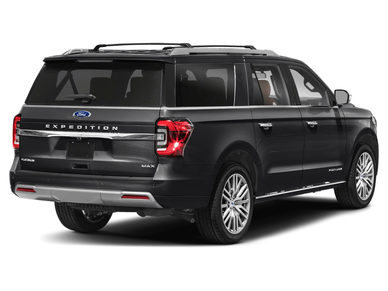 2024 Ford Expedition Max Platinum - Rear 3/4, facing to the right