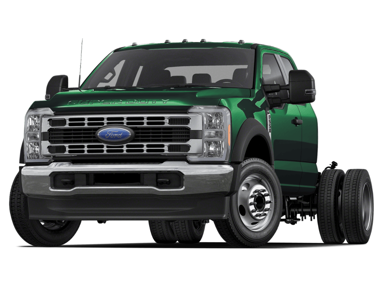 2024 Ford Super Duty F-450 DRW XLT - Front 3/4, facing to the left