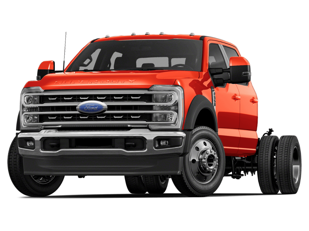 2024 Ford Super Duty F-450 DRW XLT - Front 3/4, facing to the left