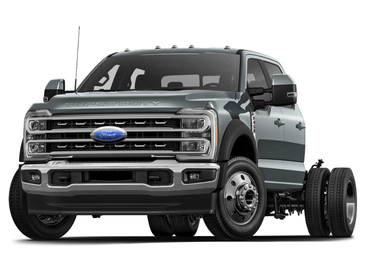 2024 Ford Super Duty F-450 DRW LARIAT - Front 3/4, facing to the left