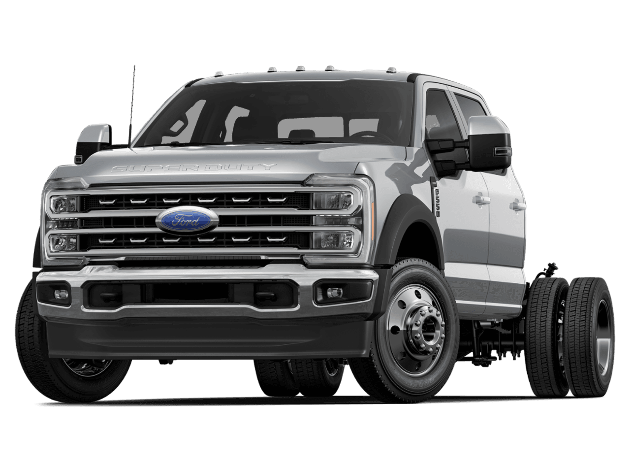 2024 Ford Super Duty F-450 DRW LARIAT - Front 3/4, facing to the left