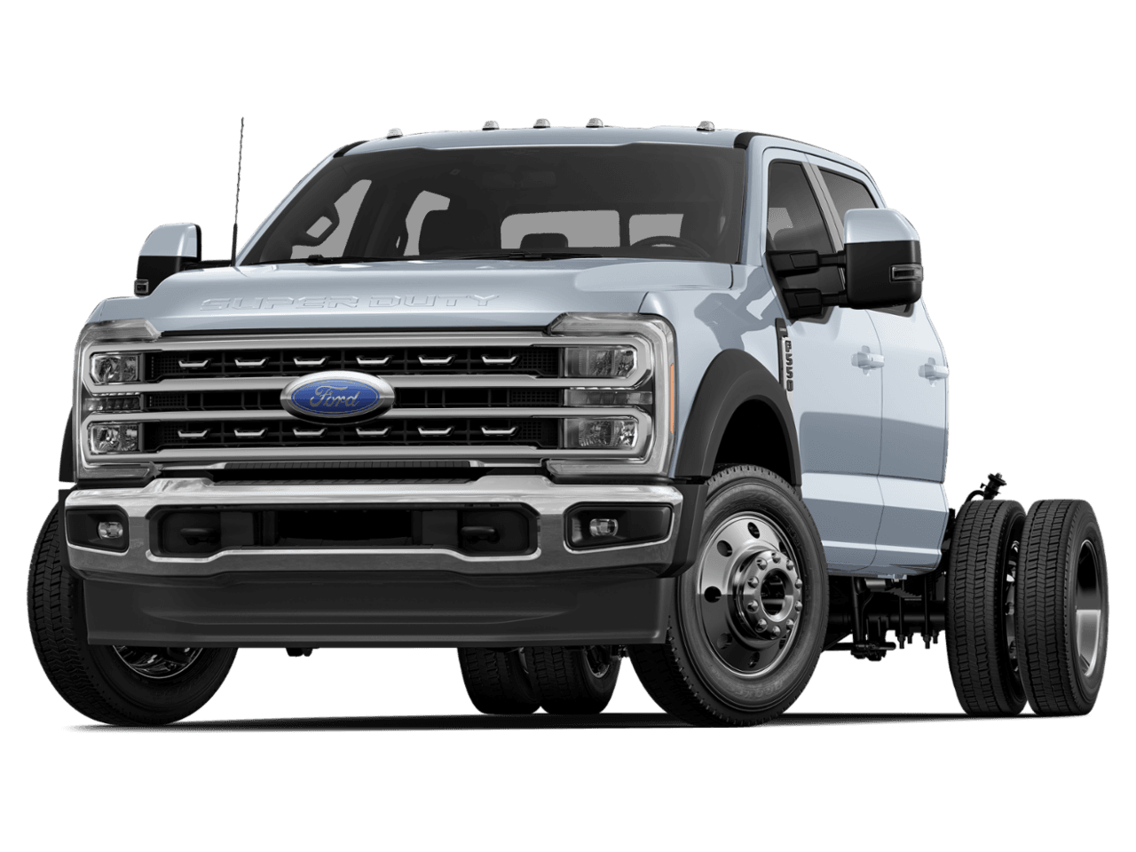 2024 Ford Super Duty F-450 DRW LARIAT - Front 3/4, facing to the left