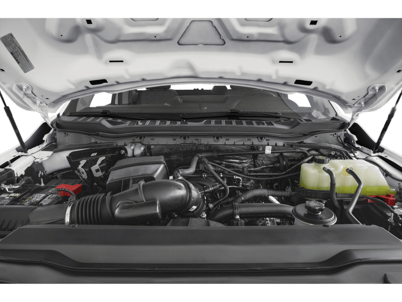 2024 Ford Super Duty F-350 DRW XLT - Interior Engine Shot Feature