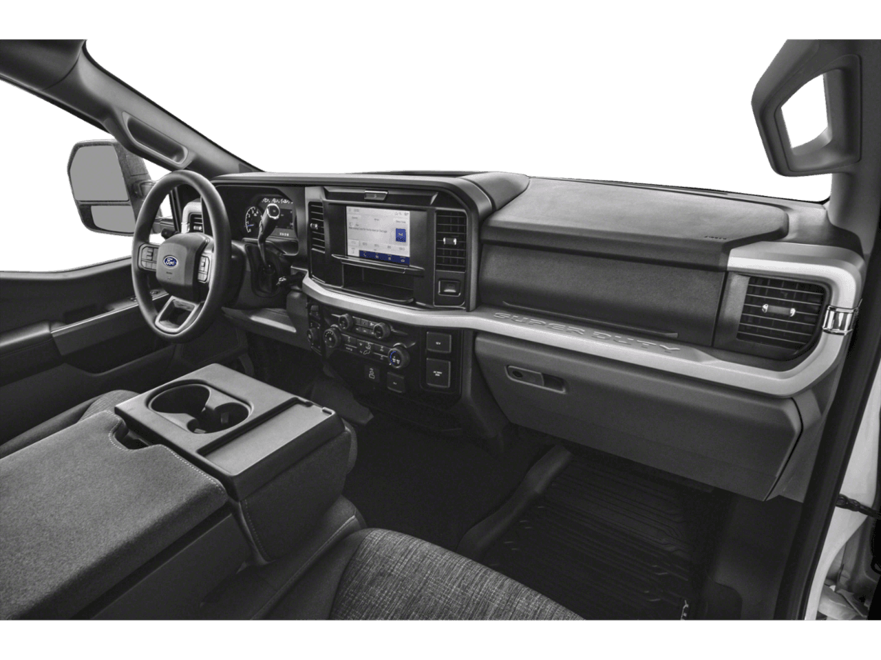 2024 Ford Super Duty F-350 DRW XLT - Interior Passenger Dash