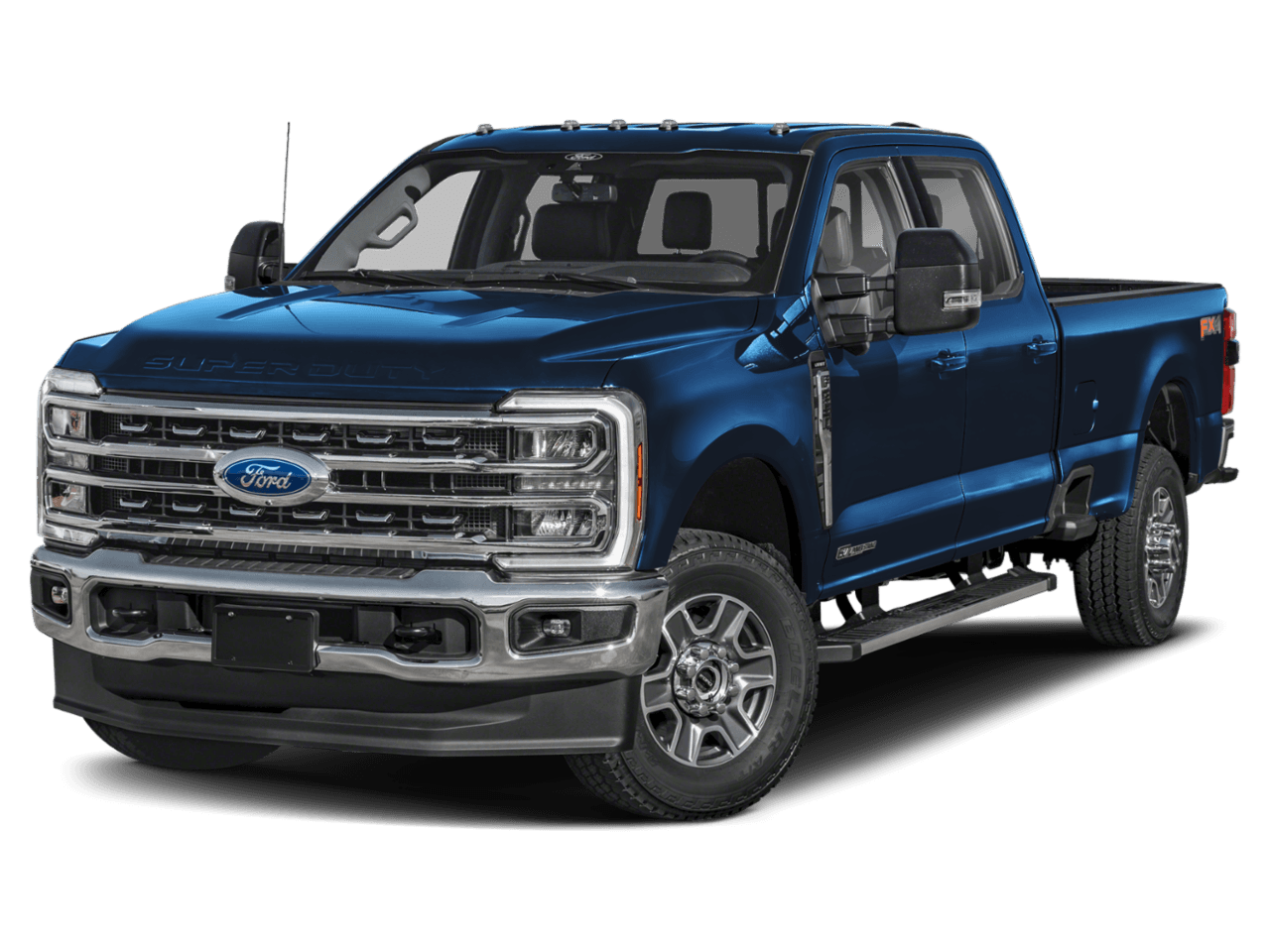 2024 Ford Super Duty F-350 DRW LARIAT - Front 3/4, facing to the left