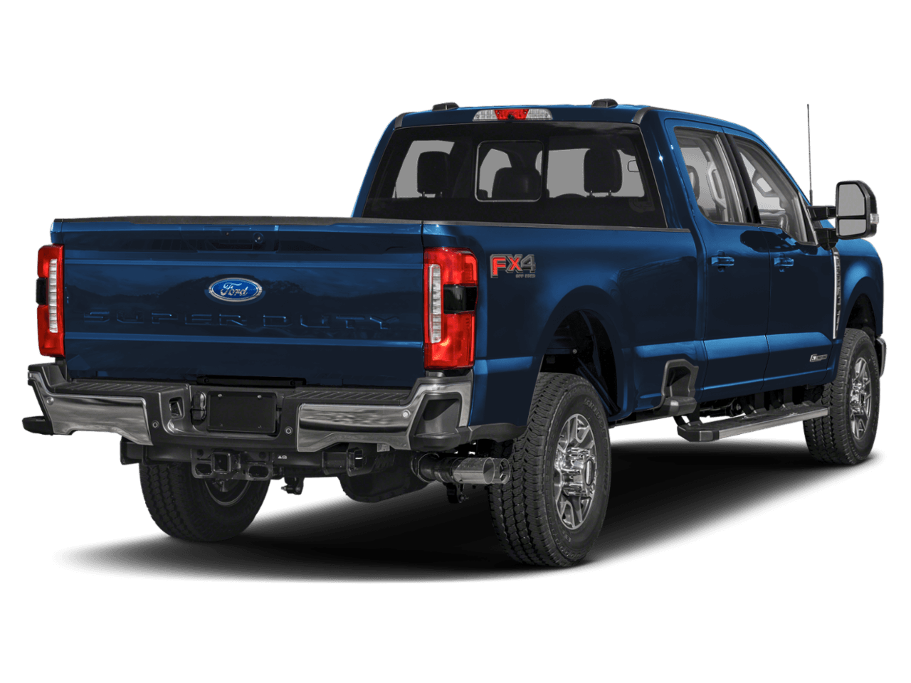 2024 Ford Super Duty F-350 DRW LARIAT - Rear 3/4, facing to the right
