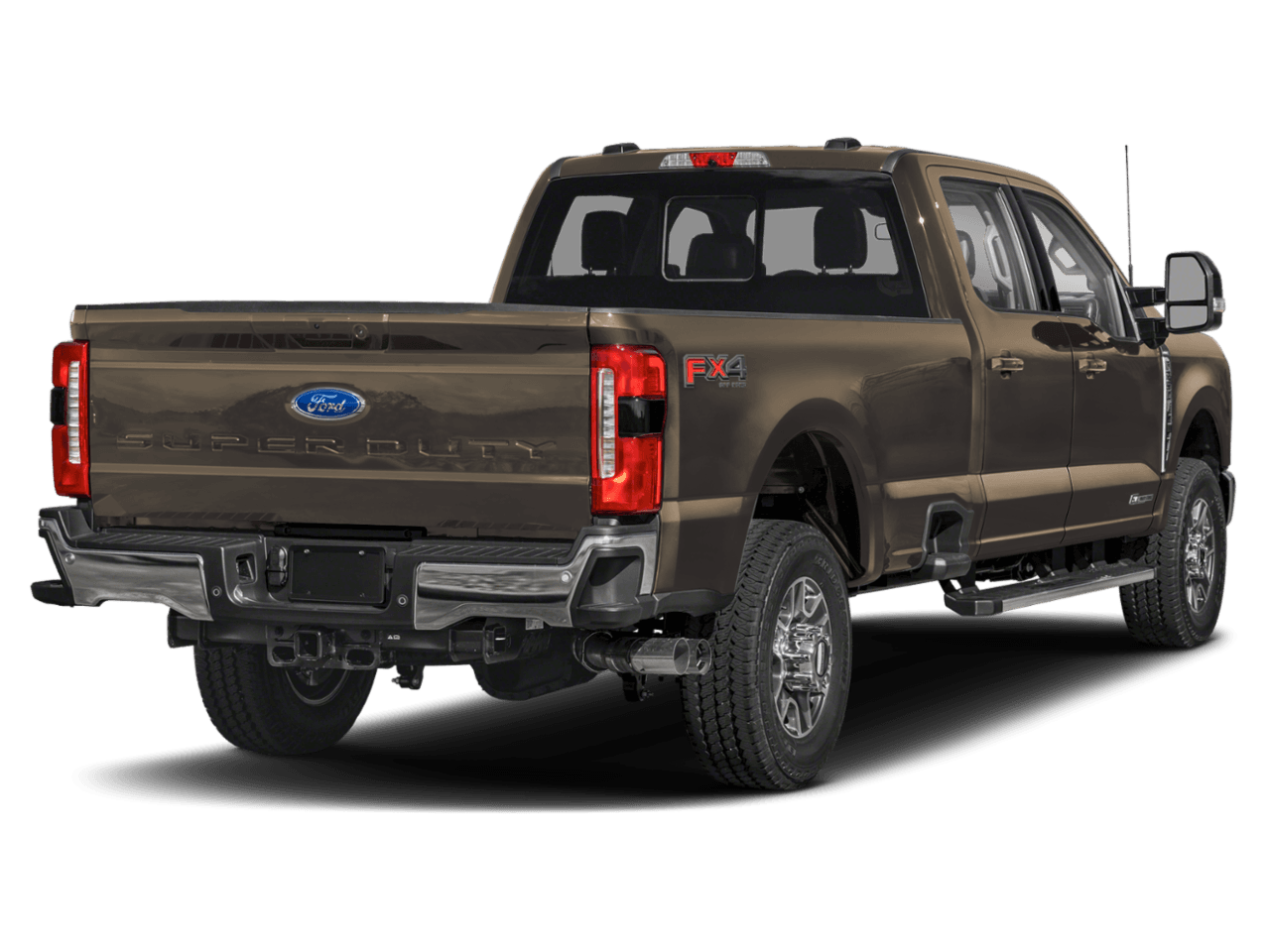 2024 Ford Super Duty F-350 DRW LARIAT - Rear 3/4, facing to the right