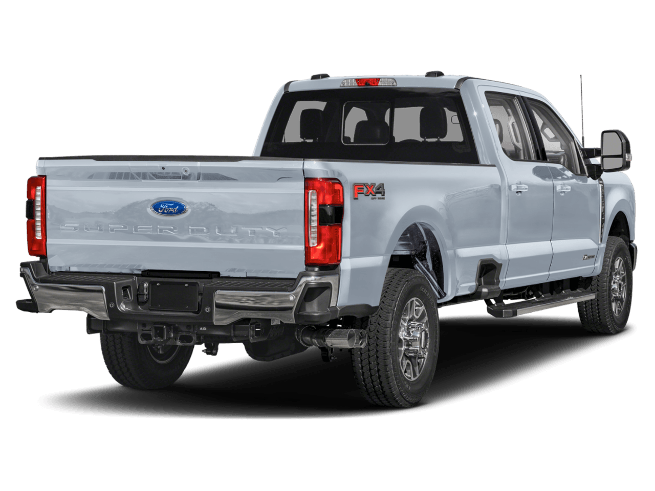 2024 Ford Super Duty F-350 SRW LARIAT - Rear 3/4, facing to the right