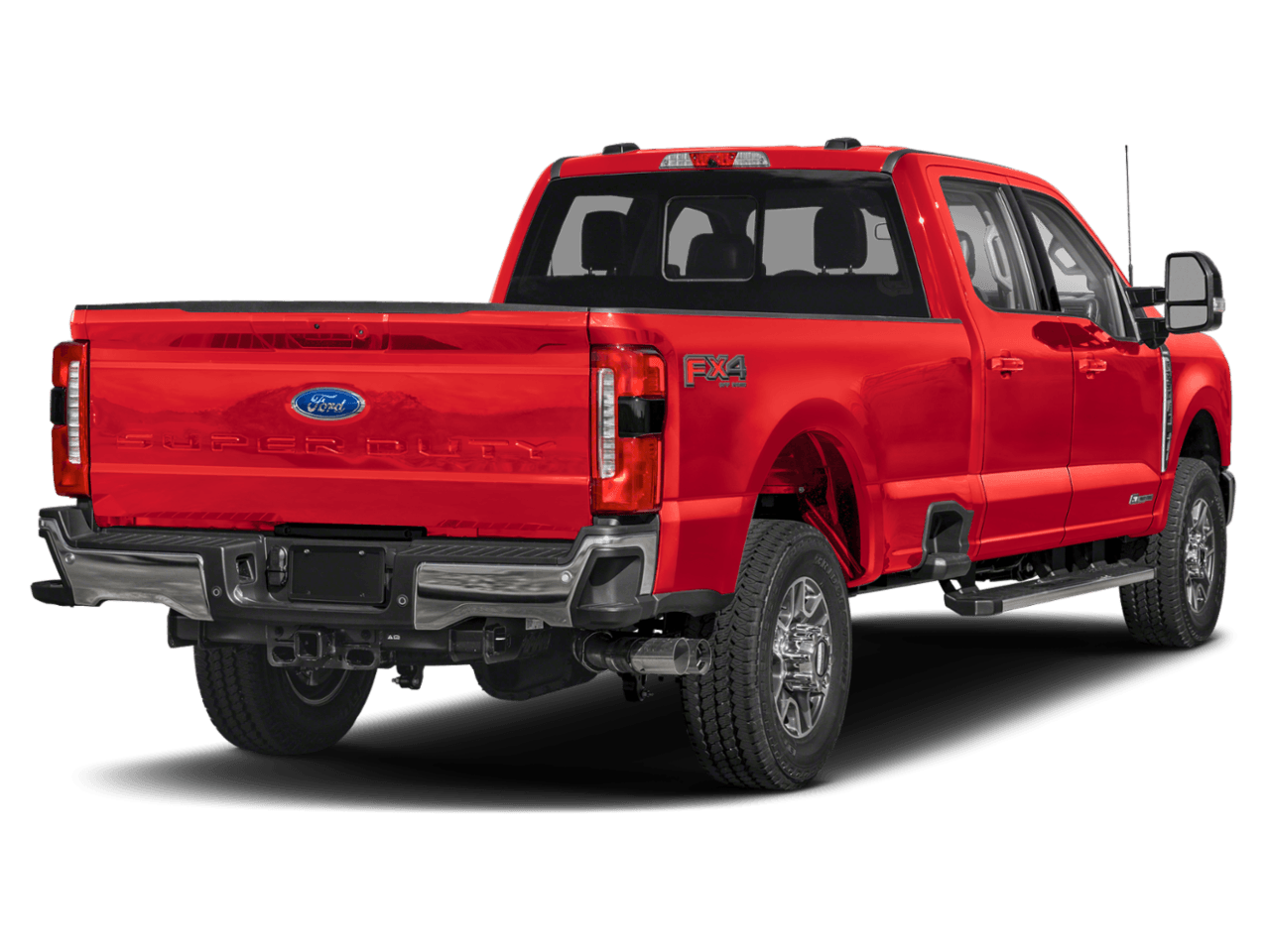 2024 Ford Super Duty F-350 SRW LARIAT - Rear 3/4, facing to the right