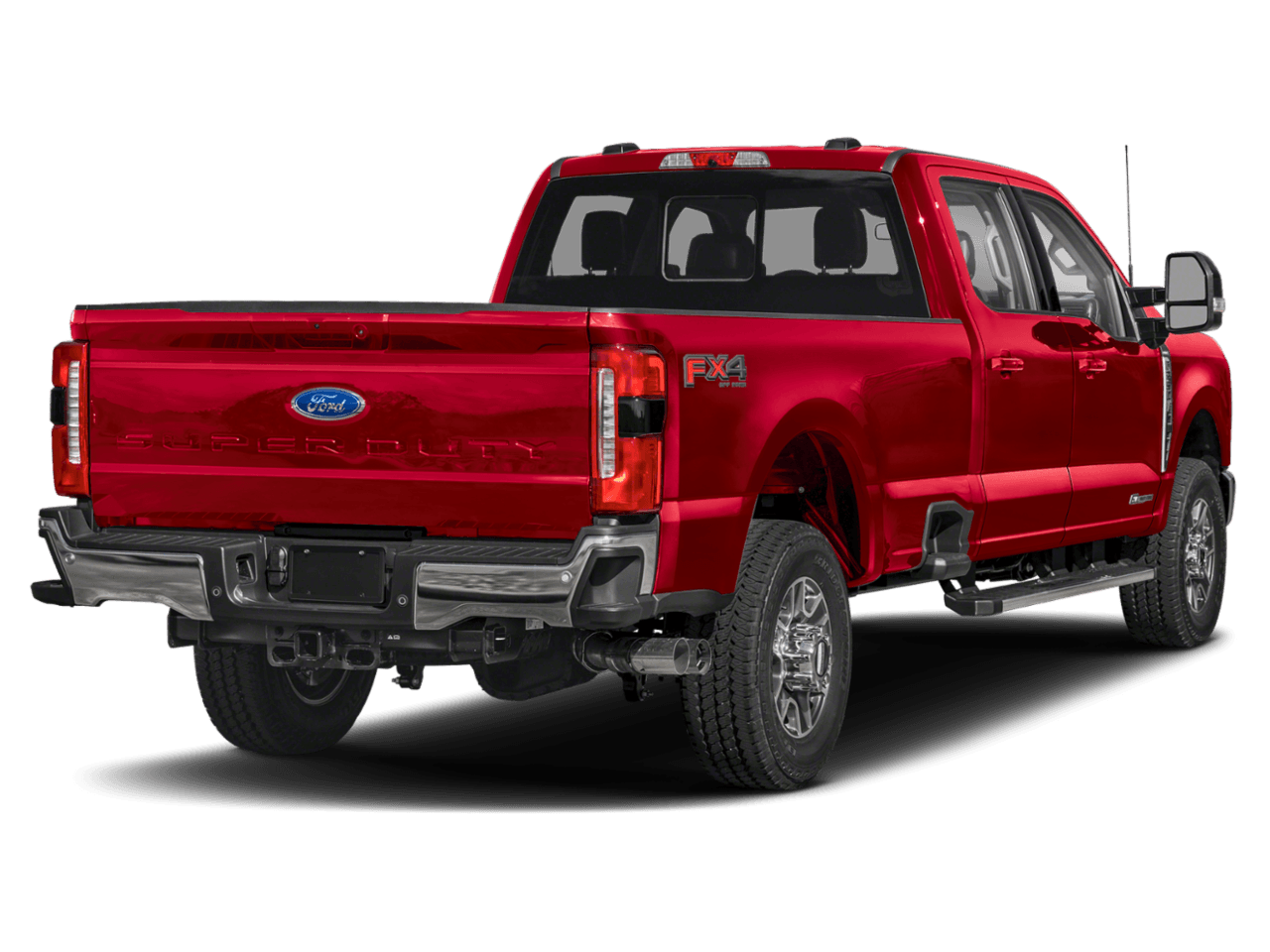 2024 Ford Super Duty F-350 SRW LARIAT - Rear 3/4, facing to the right
