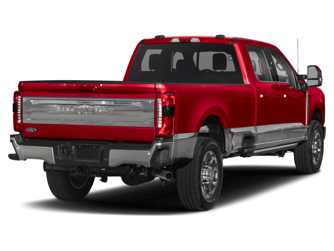 2024 Ford Super Duty F-350 SRW King Ranch - Rear 3/4, facing to the right