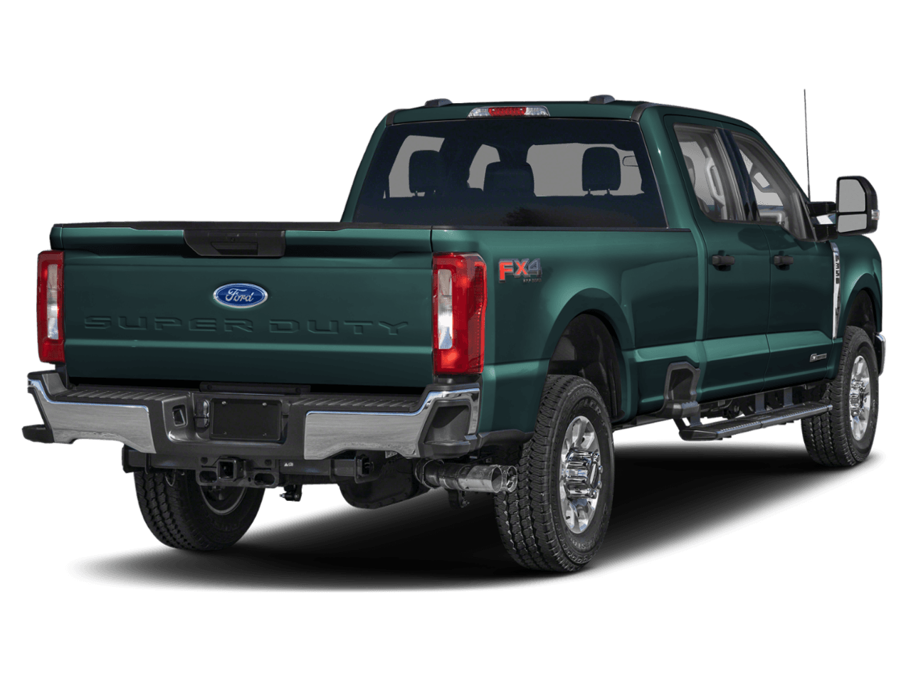2024 Ford Super Duty F-350 SRW XLT - Rear 3/4, facing to the right