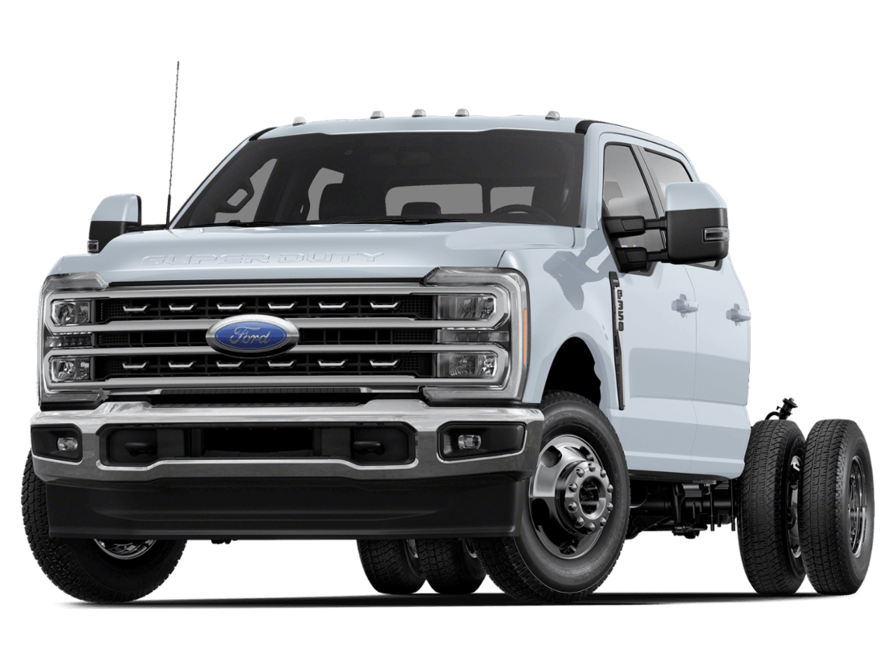 2024 Ford Super Duty F-350 DRW LARIAT - Front 3/4, facing to the left