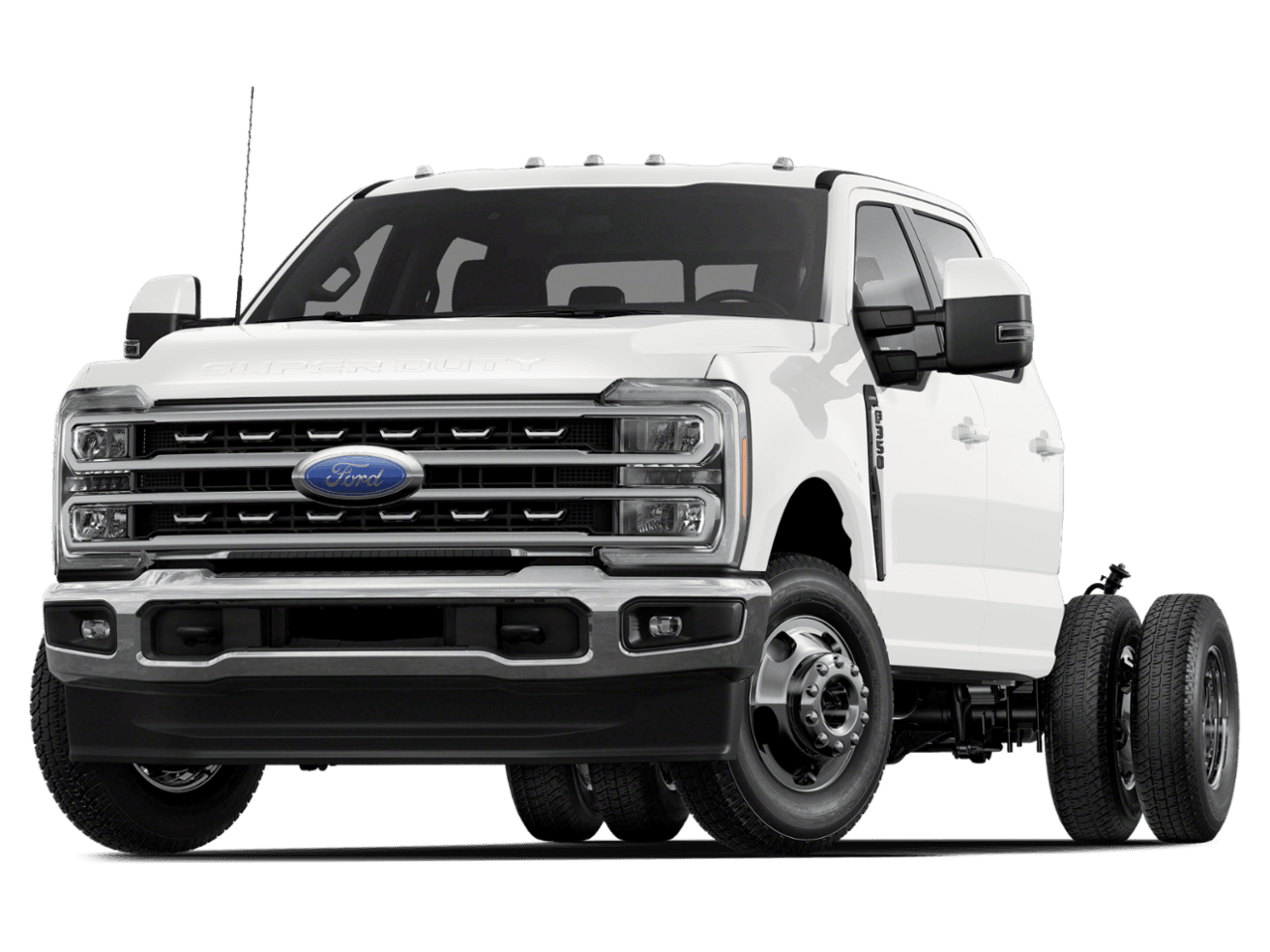 2024 Ford Super Duty F-350 DRW LARIAT - Front 3/4, facing to the left