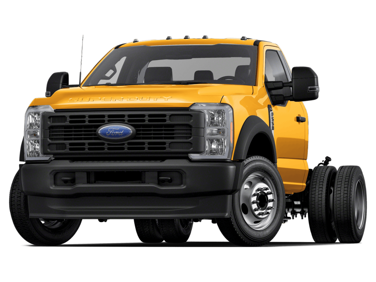 2024 Ford Super Duty F-550 DRW XLT - Front 3/4, facing to the left