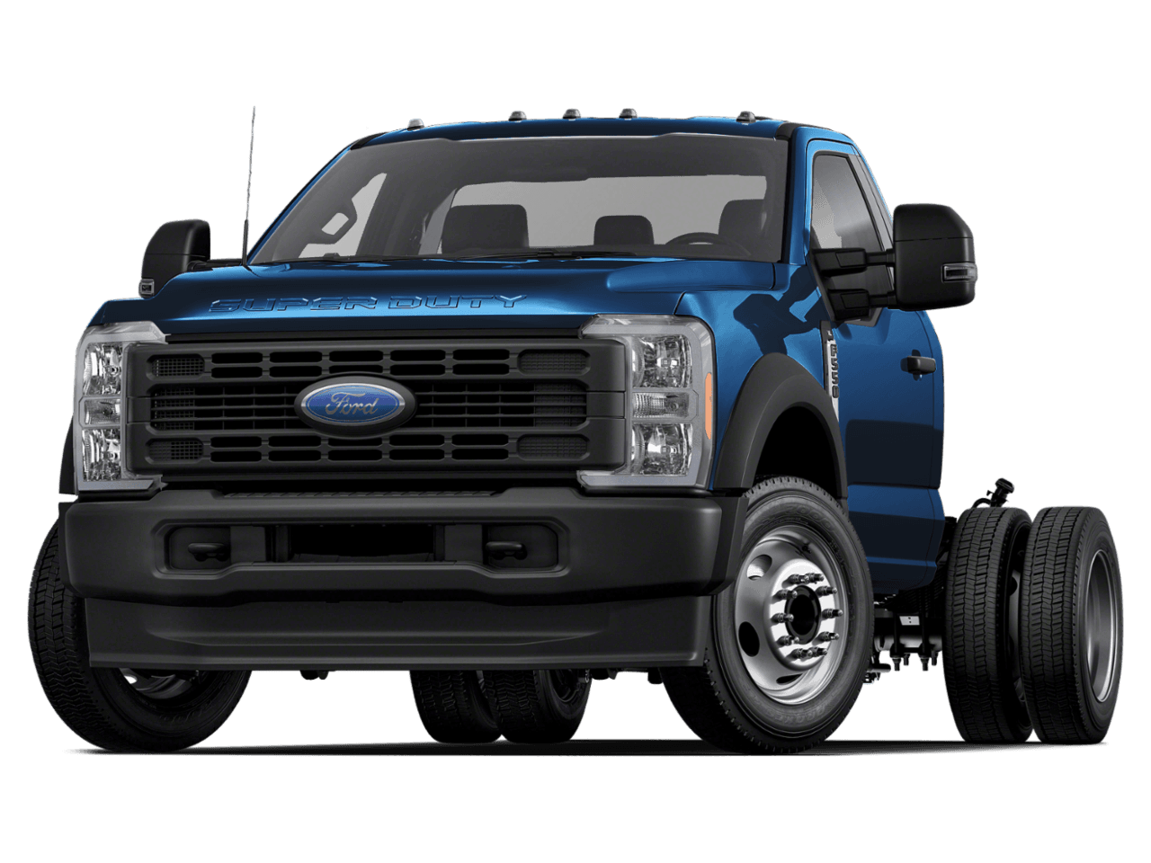 2024 Ford Super Duty F-550 DRW XLT - Front 3/4, facing to the left