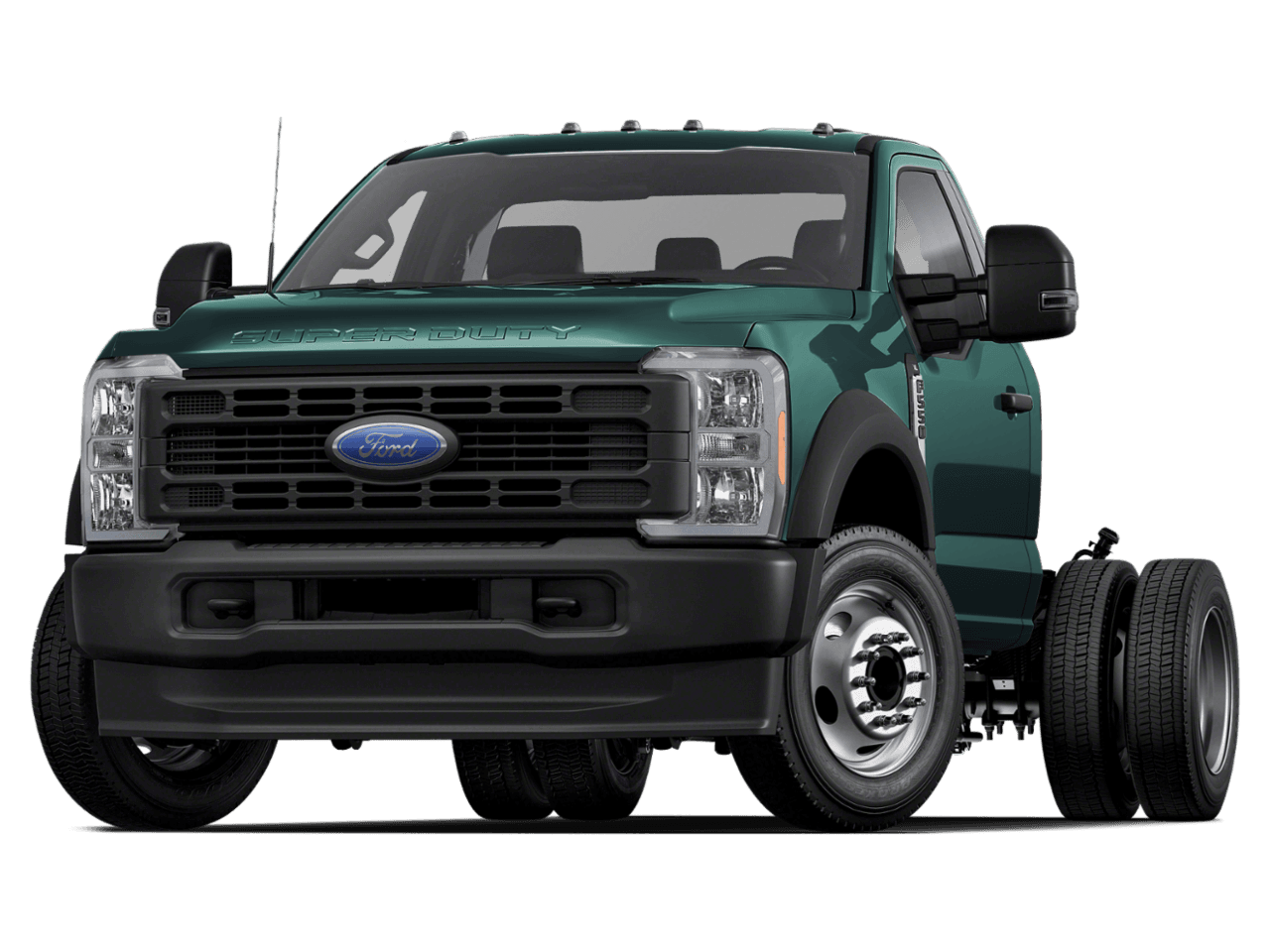 2024 Ford Super Duty F-550 DRW XLT - Front 3/4, facing to the left