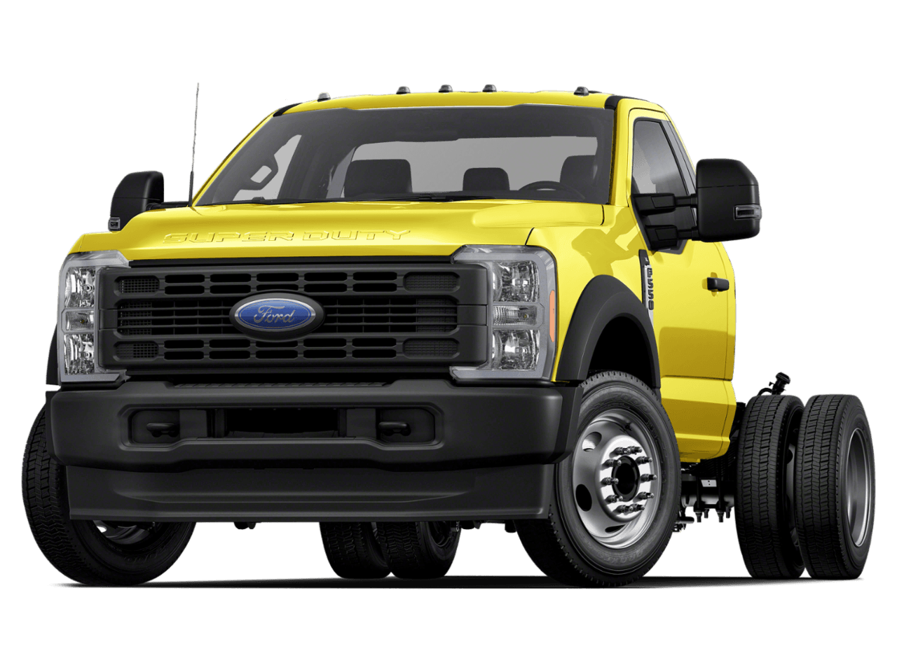 2024 Ford Super Duty F-550 DRW XLT - Front 3/4, facing to the left