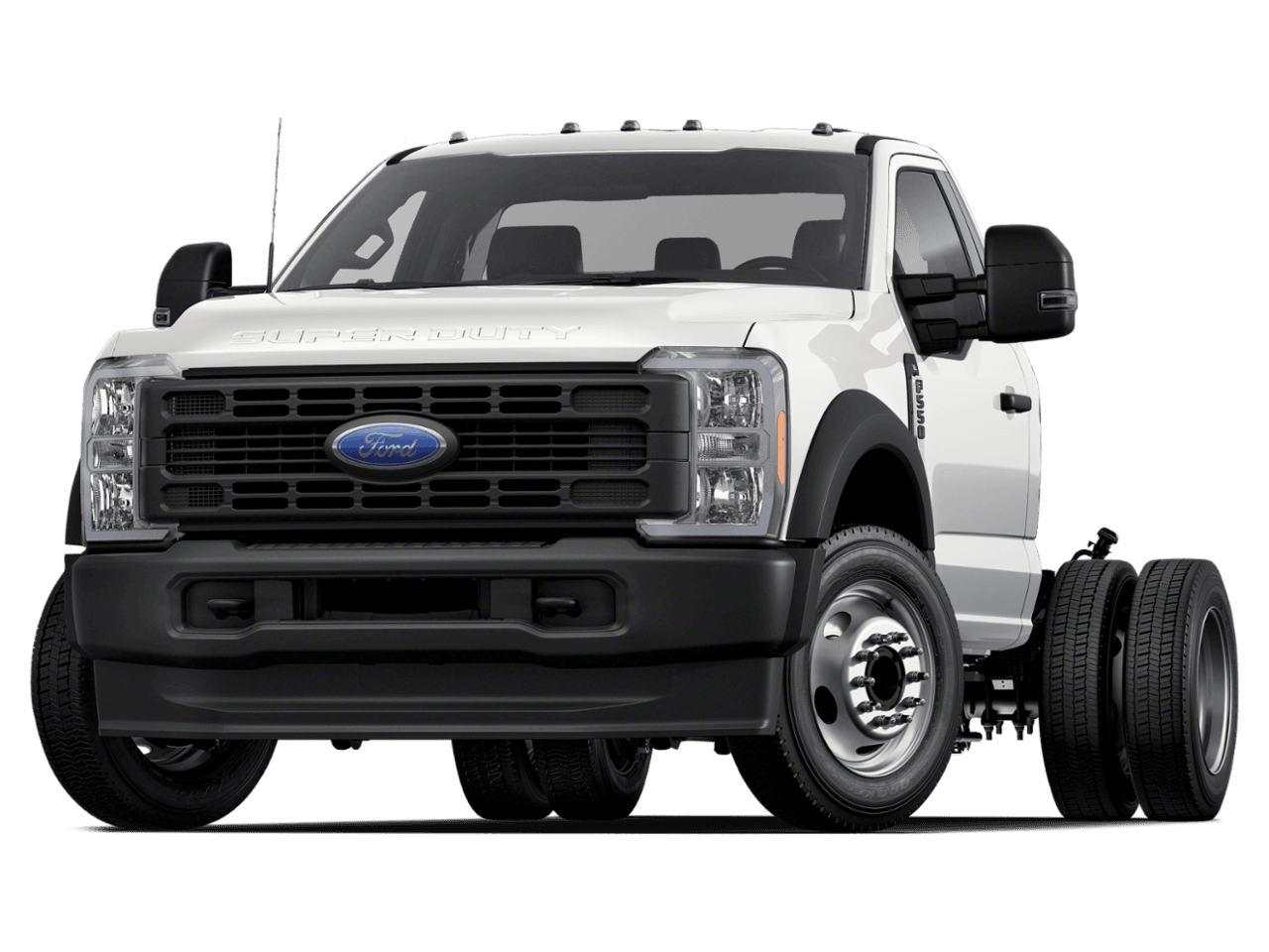 2024 Ford Super Duty F-550 DRW XLT - Front 3/4, facing to the left