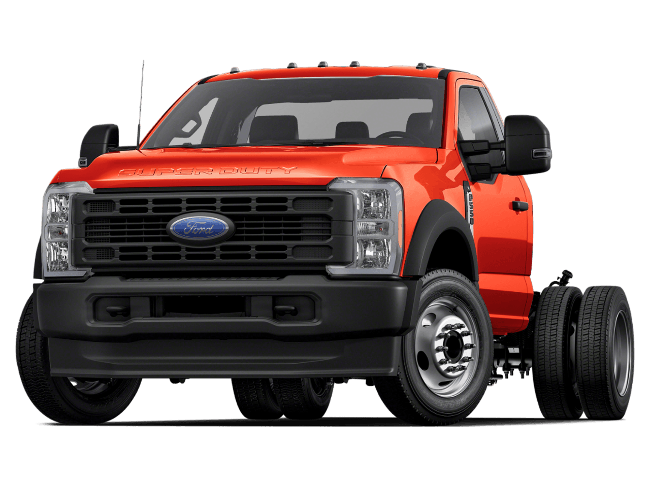 2024 Ford Super Duty F-550 DRW XLT - Front 3/4, facing to the left