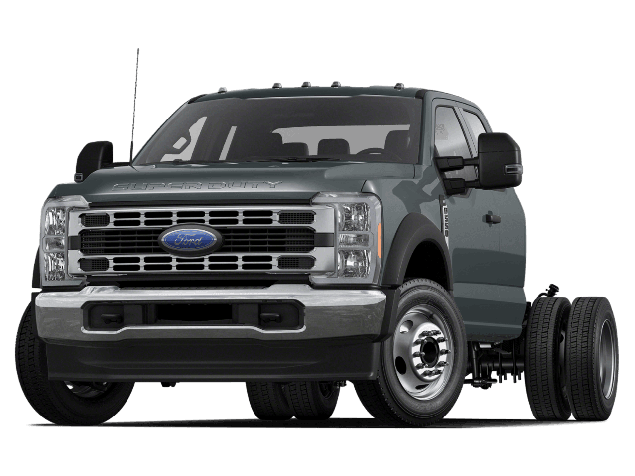 2024 Ford Super Duty F-550 DRW XLT - Front 3/4, facing to the left