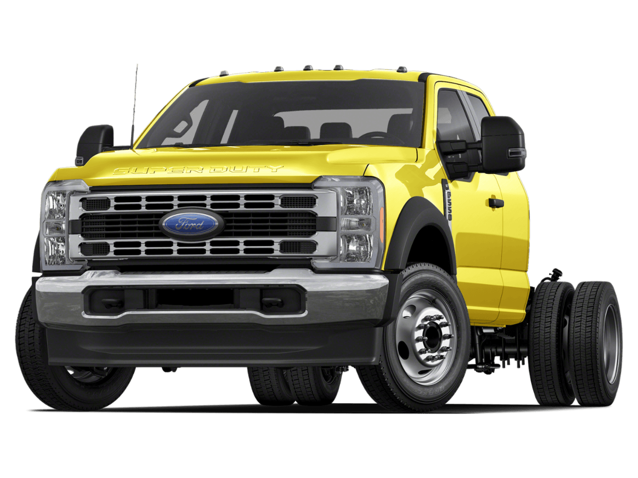 2024 Ford Super Duty F-550 DRW XLT - Front 3/4, facing to the left