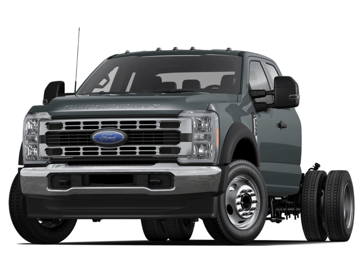 2024 Ford Super Duty F-550 DRW LARIAT - Front 3/4, facing to the left