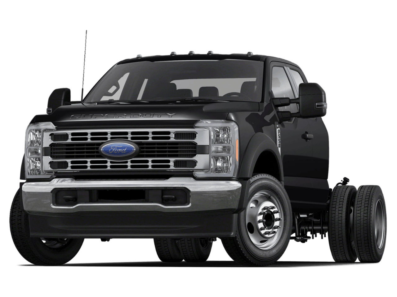2024 Ford Super Duty F-550 DRW LARIAT - Front 3/4, facing to the left