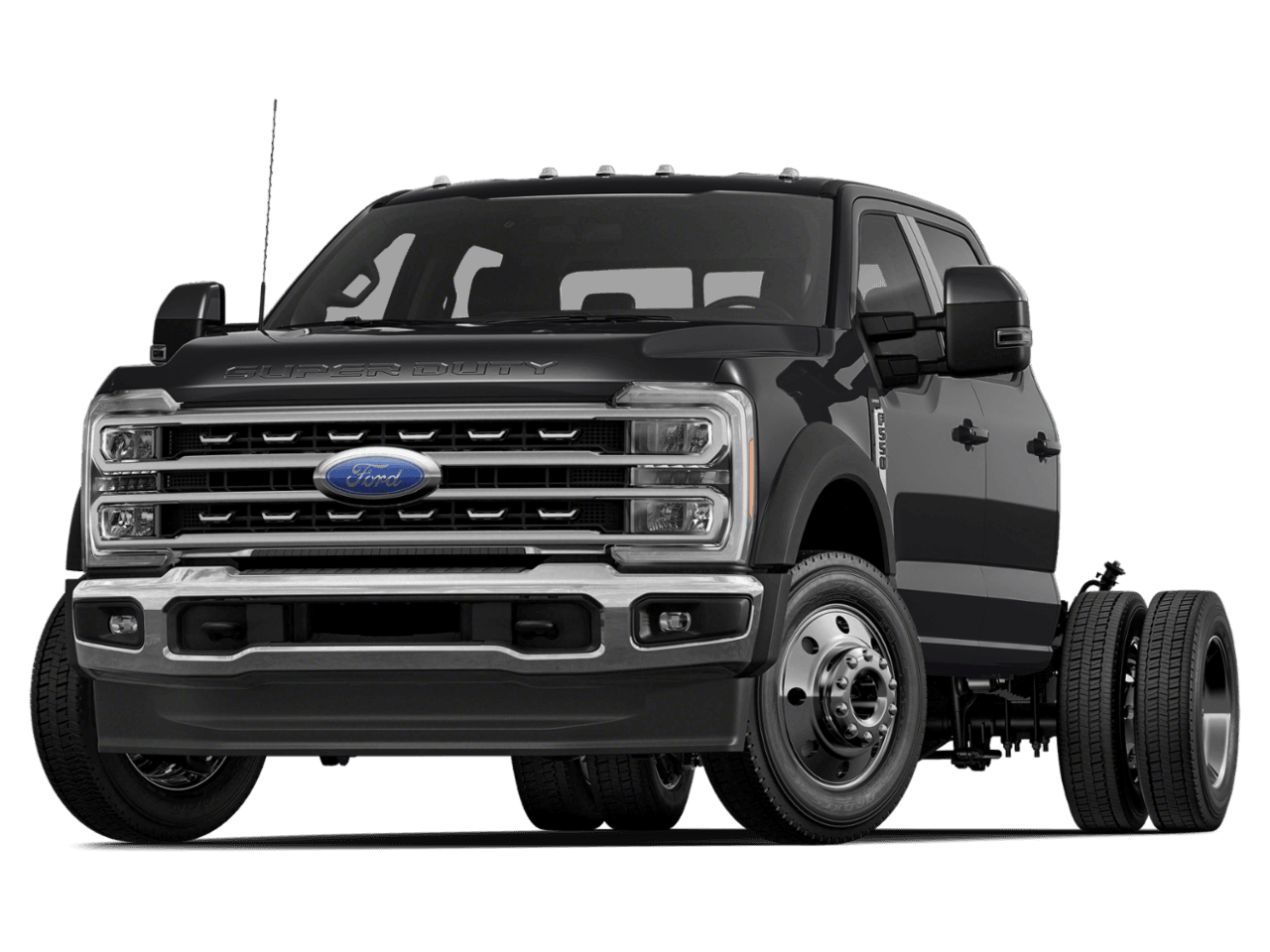 2024 Ford Super Duty F-550 DRW XLT - Front 3/4, facing to the left