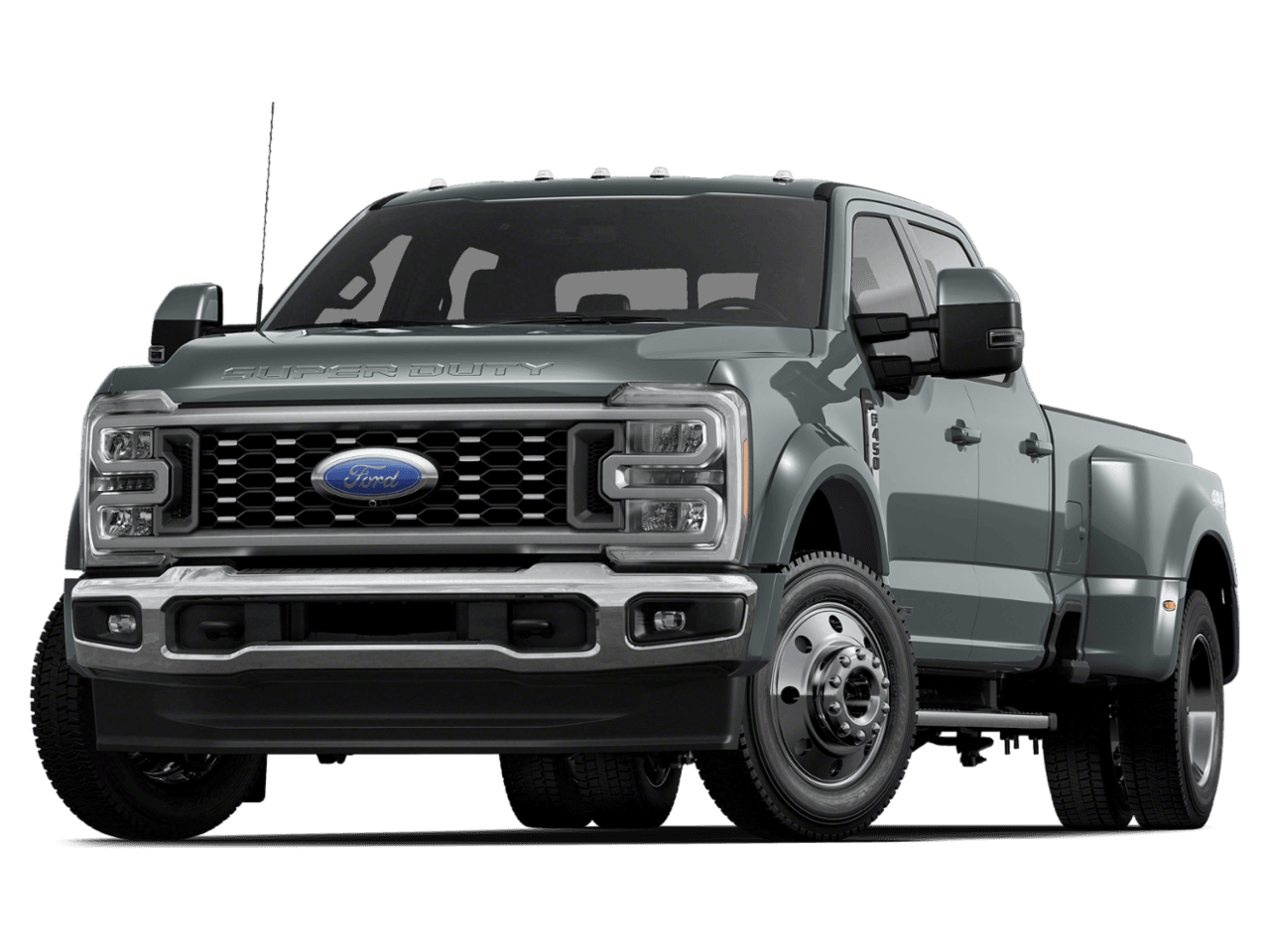 2024 Ford Super Duty F-450 DRW LARIAT - Front 3/4, facing to the left